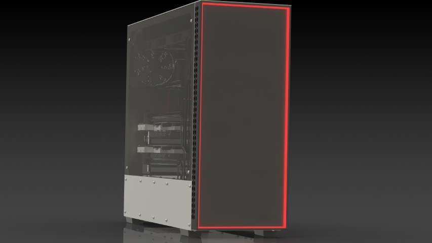 电脑机箱Rhino犀牛模型下载